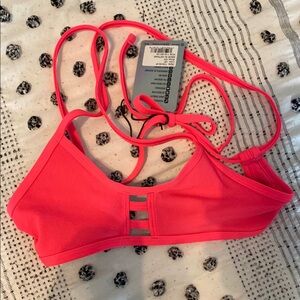 Jolyn hot pink bikini top